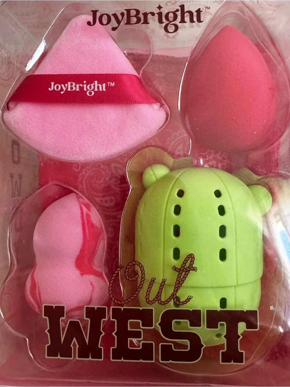 ULTA Beauty x JoyBright “Out West” 5 Piece Makeup Applicator‎ Set NIP